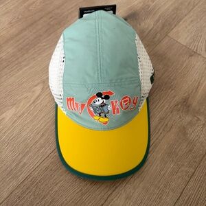 Disney Parks Columbia Mickey Mouse Mesh Cap Adventure Hat Running NEW‎